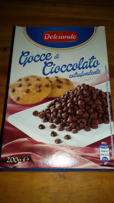 Gocce di cioccolato