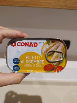 Filetti di sgombro all'olio di oliva