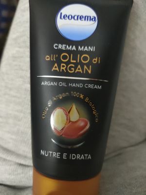 Crema mani olio d'argan