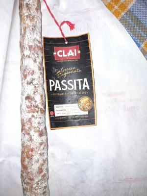 Salsiccia stagionata passita