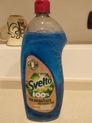 Detersivo piatti con antibatterico -  menta selvatica e limone