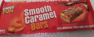 Smooth caramel bars 