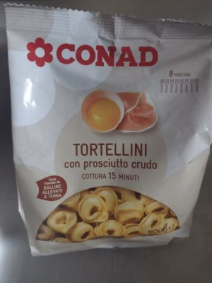 Tortellini con prosciutto crudo