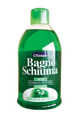 Bagnoschiuma al sandalo e vetiver