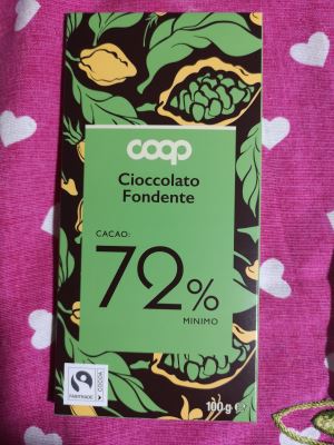 Cioccolato fondente 72%