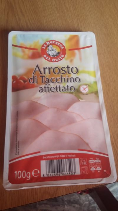 Arrosto di Tacchino affettato