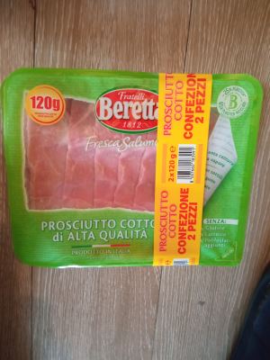 Prosciutto cotto di alta qualità