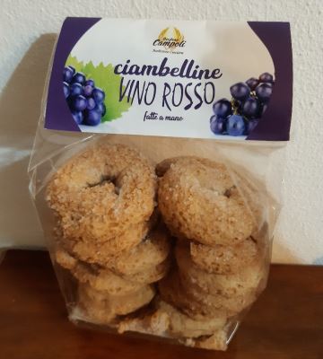 Ciambelline al vino rosso