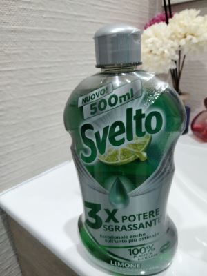 Svelto 500 ml Limone 3x Potere sgrassante