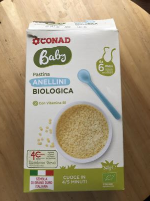 Pastina Anellini Biologica