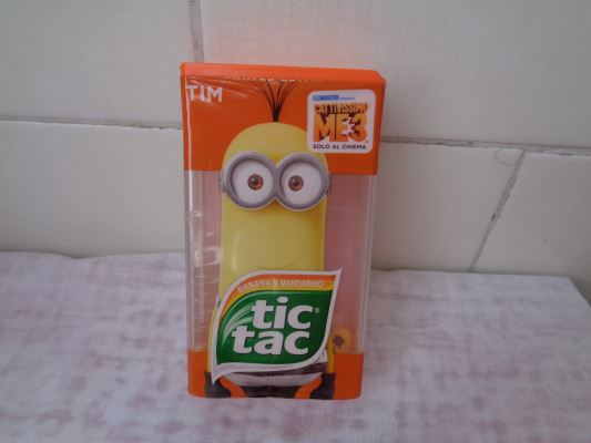 Tic Tac banana e mandarino