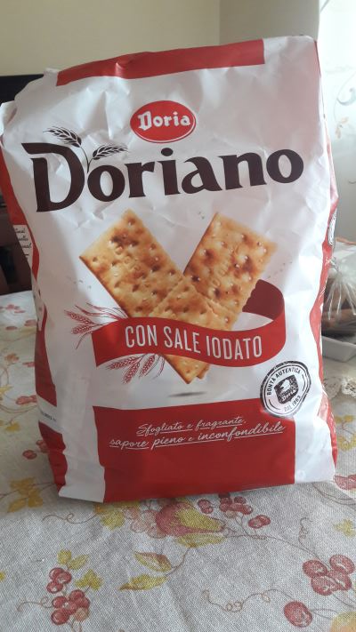 Doriano cracker con sale iodato 