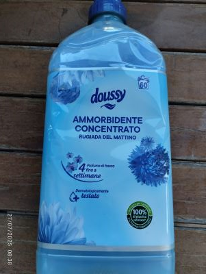 Ammorbidente  al profumo di rugiada del mattino 