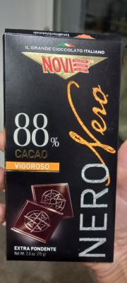 Nero nero 88% Cioccolato fondente 