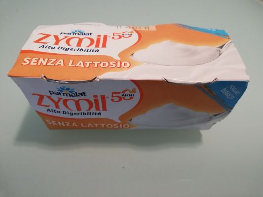 Yogurt bianco senza lattosio