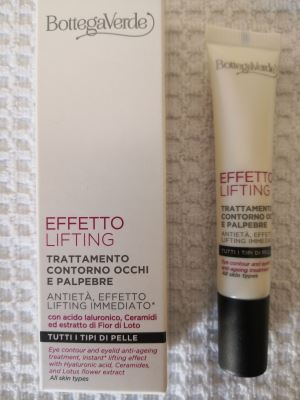 TRATTAMENTO CONTORNO OCCHI, EFFETTO LIFTING 