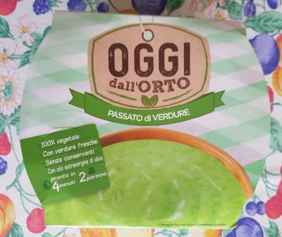 Passato di verdure Oggi dall'Orto 