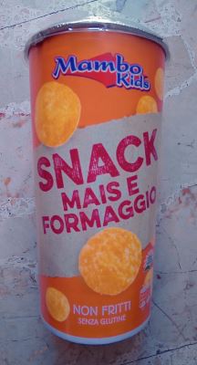 Snack mais e formaggio