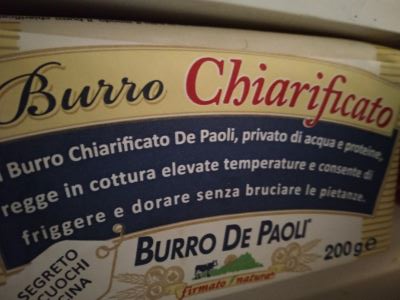 Burro chiarificato