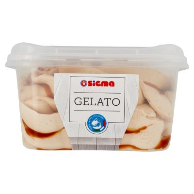 Gelato al caramello salato 