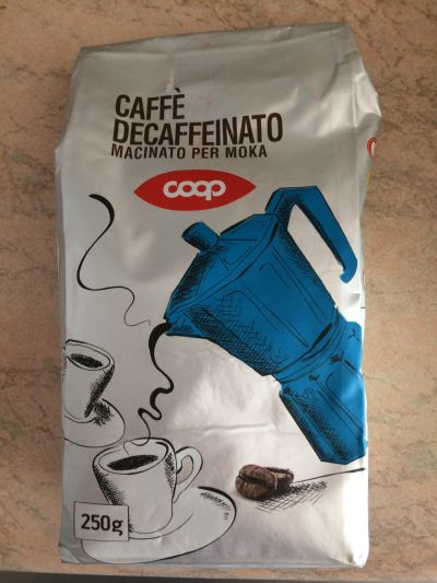 Caffè decaffeinato 