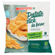 Patate stick da forno