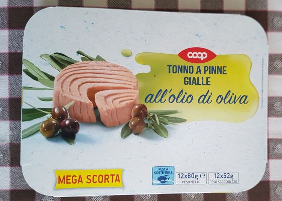 Tonno all'Olio di oliva Coop