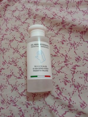 Gel mani disinfettante