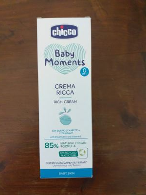 Baby moments crema ricca