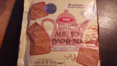 Frollini al malto d'orzo