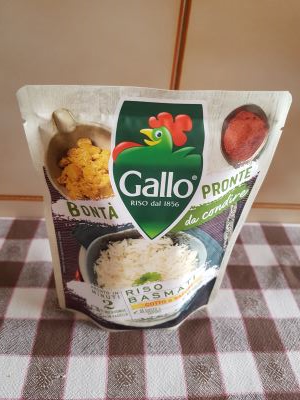 Riso Basmati cotto a vapore