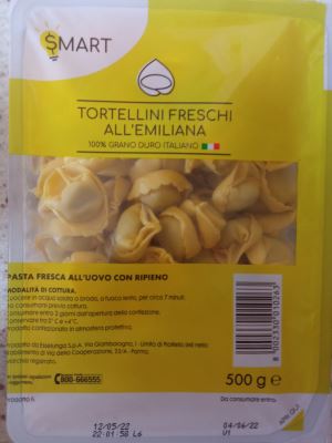 Tortellini freschi all'emiliana