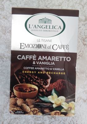 Le tisane Emozioni al caffè amaretto e vaniglia