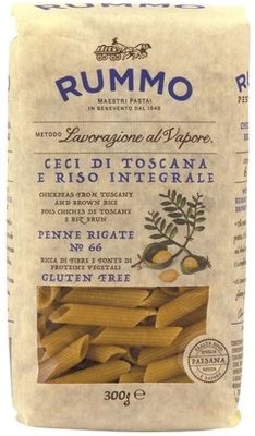 Penne rigate N. 66 ceci e riso integrale