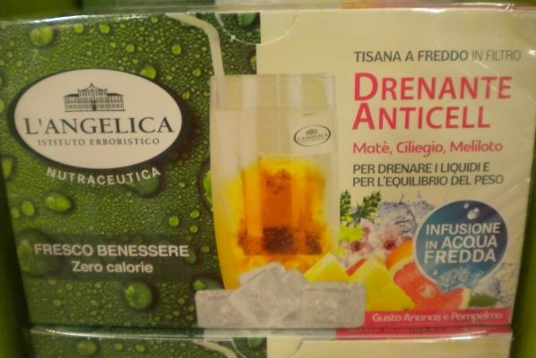 Tisana drenante L'angelica - Matè, ciliegio, meliloto