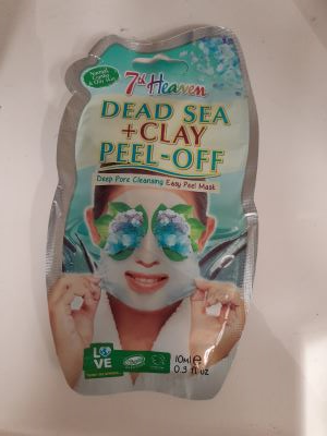 dead sea + clay peel off