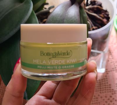 Mela verde e kiwi -  pelli miste o grasse