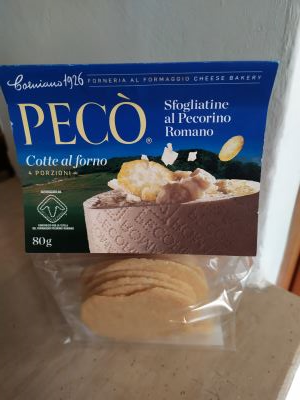 Peco' - sfogliatine al pecorino romano