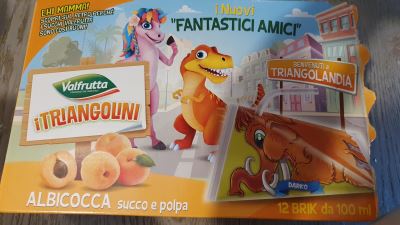 I Triangolini Succo albicocca