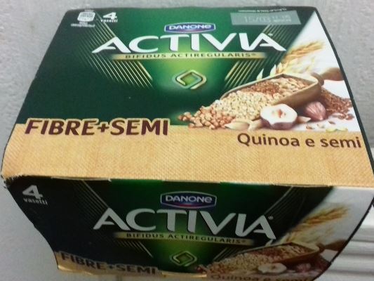 Activia fibre + semi