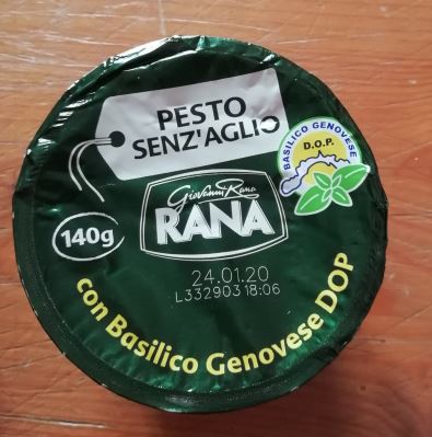 Pesto senz'aglio