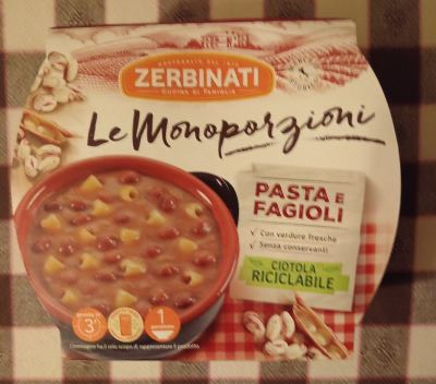 Pasta e fagioli monoporzione 