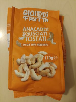 Anacardi tostati