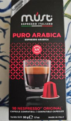 Capsule Caffè Puro Arabica 