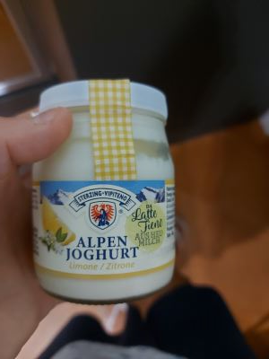 Alpen yogurt limone