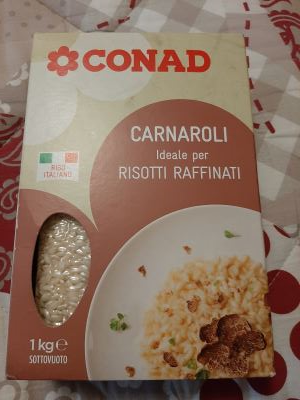 Carnaroli ideale per risotti raffinati