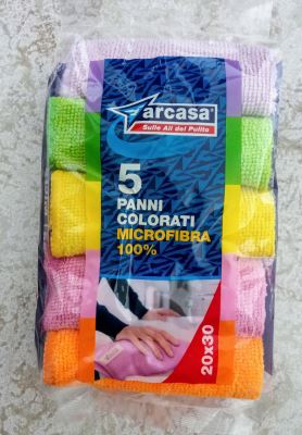 Panni colorati Microfibra