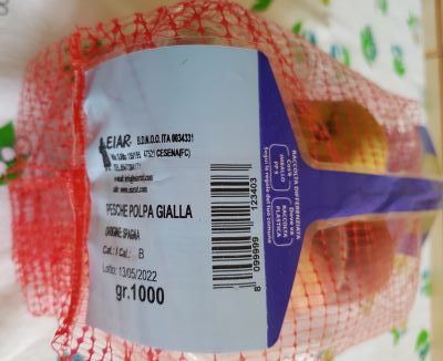 Pesca a polpa gialla
