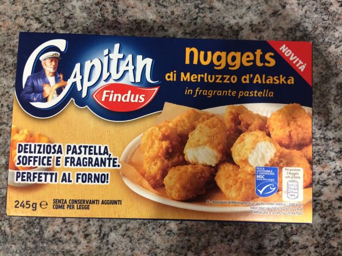 nuggets di merluzzo d'Alaska