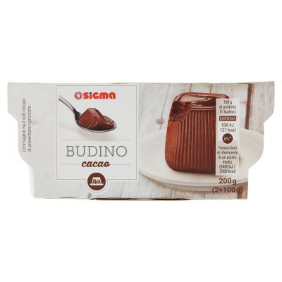 Budini al cioccolato